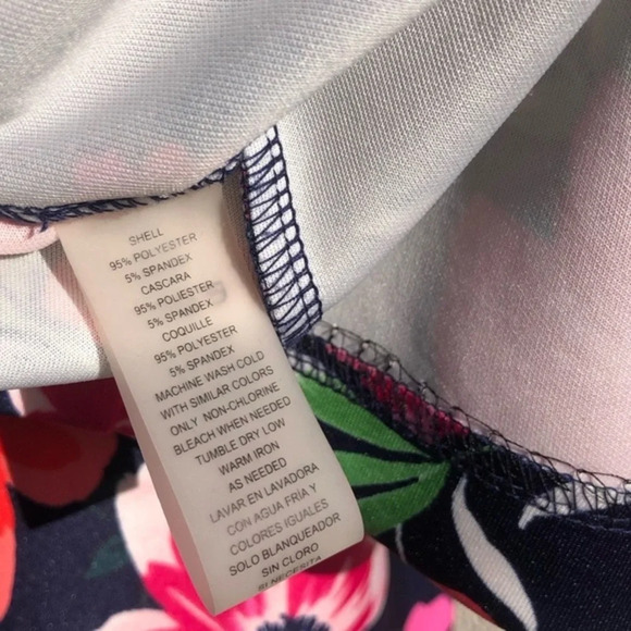 Vince Camuto Fit and Flare Sleeveless Flowy Floral Jacquard Dress Size 8 - Picture 4 of 13